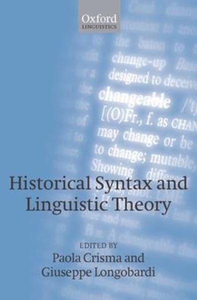 Picture of HISTORICAL SYNTAX AND LINGUISTIC THEORY