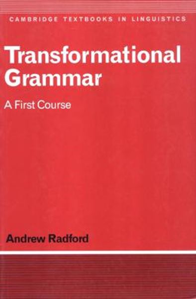 Picture of TRANSFORMATIONAL GRAMMAR