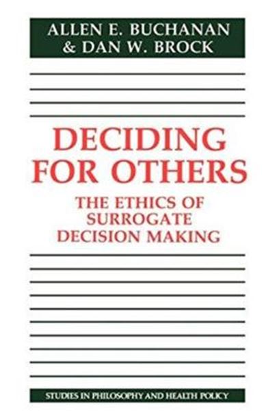 Picture of DECIDING FOR OTHERS