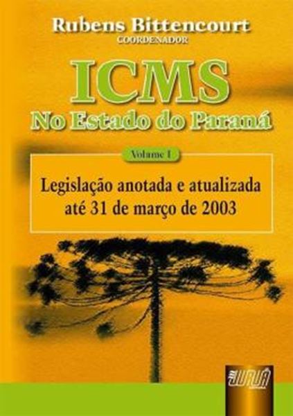 Picture of ICMS - NO ESTADO DO PARANA - VOL. I