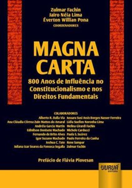 Picture of MAGNA CARTA - 800 ANOS DE INFLUENCIA NO CONSTITUCIONALISMO E NOS DIREITOS FUNDAMENTAIS