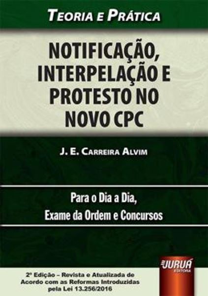 Picture of NOTIFICACAO, INTERPELACAO E PROTESTO NO NOVO CPC