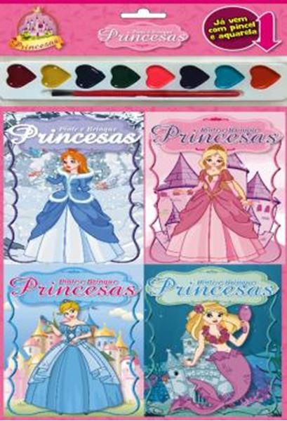 Picture of PINTE E BRINQUE - PRINCESAS