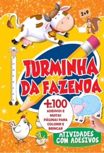 Picture of TURMINHA DA FAZENDA - ATIVIDADES PARA COLORIR COM ADESIVOS