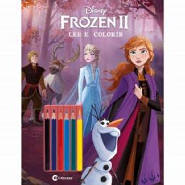 Picture of FROZEN 2 - LER E COLORIR COM LAPIS