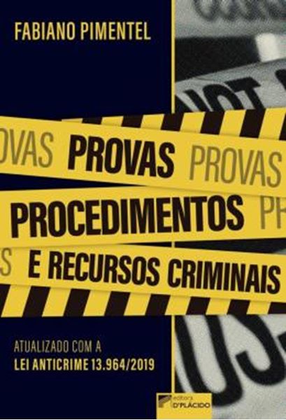 Picture of PROVAS, PROCEDIMENTOS E RECURSOS CRIMINAIS