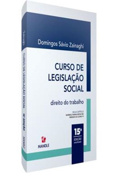 Picture of CURSO DE LEGISLACAO SOCIAL - DIREITO DO TRABALHO - 15ª ED