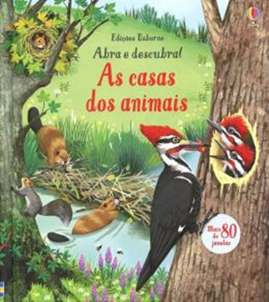 Picture of CASAS DOS ANIMAIS, AS: ABRA E DESCUBRA!