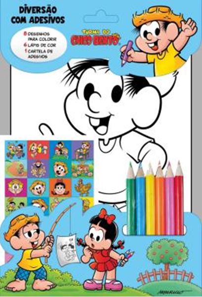 Picture of TURMA DA CHICO BENTO - DIVERSAO COM ADESIVOS - 6ª ED.