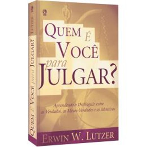 Picture of QUEM E VOCE PARA JULGAR?