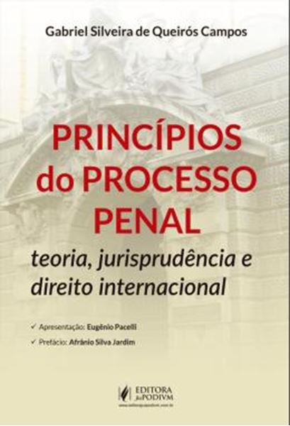 Picture of PRINCIPIOS DO PROCESSO PENAL - TEORIA, JURISPRUDENCIA E DIREITO INTERNACIONAL