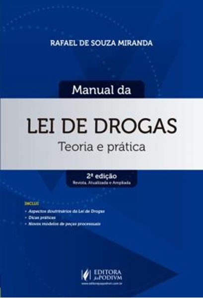 Picture of MANUAL DA LEI DE DROGAS - TEORIA E PRATICA