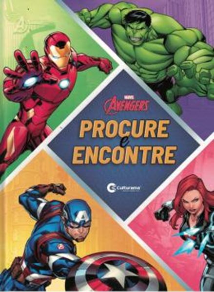 Picture of CAPA DURA - PROCURE E ENCONTRE - MARVEL VINGADORES