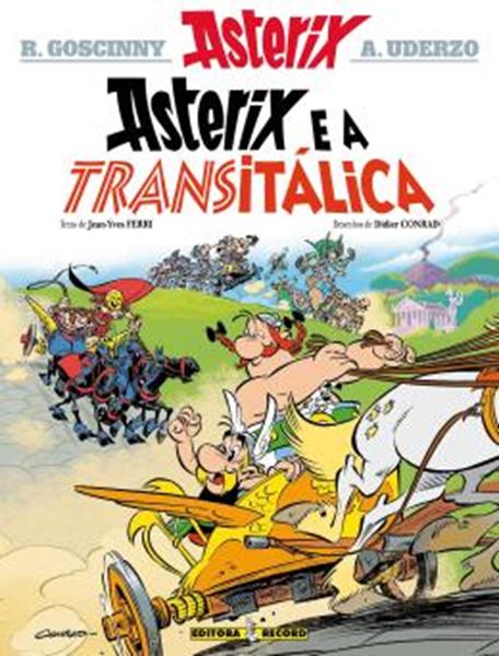 Picture of ASTERIX VOL. 37 - ASTERIX E A TRANSITALICA