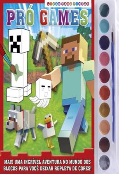 Picture of PRO-GAMES VOL. 3 - LIVRO PARA PINTAR COM AQUARELA