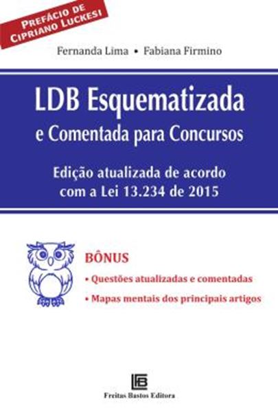 Picture of LDB ESQUEMATIZADA E COMENTADA PARA CONCURSOS