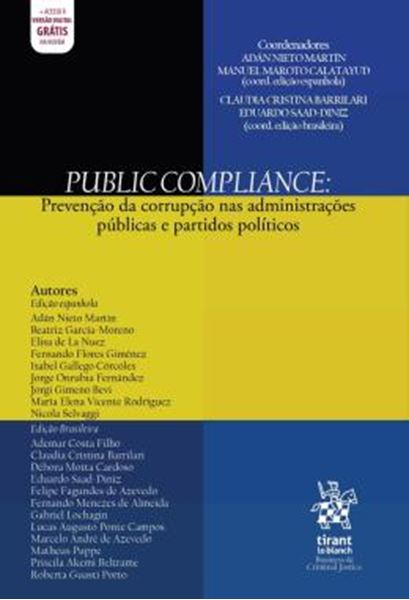 Picture of PUBLIC COMPLIANCE - PREVENCAO DA CORRUPCAO NAS ADMINISTRACOES PUBLICAS E PARTIDOS POLITICOS