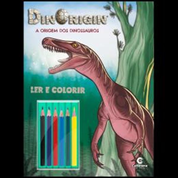 Picture of DINORIGIN LER E CLORIR COM LAPIS