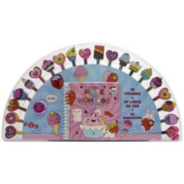 Picture of UM LIVRO-KIT DIVERTIDO! PINTE OS NUMEROS - EU AMO DOCES