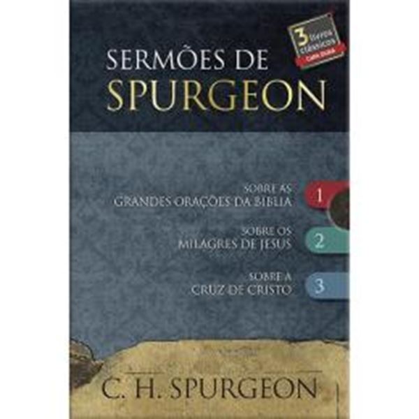 Picture of BOX 2 - SERMOES DE SPURGEON - 3 LIVROS