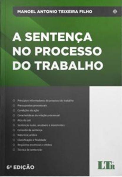 Picture of SENTECA NO PROCESSO DE TRABALHO, A