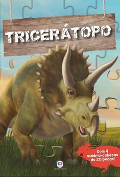 Picture of TRICERATOPO - COM 4 QUEBRA-CABECA