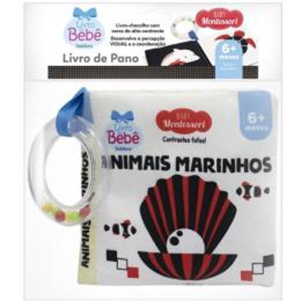 Picture of BABY MONTESSORI - CONTRASTES FOFOS! ANIMAIS MARINHOS