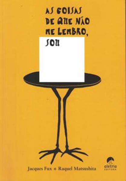 Picture of AS COISAS DE QUE NÃO ME LEMBRO, SOU