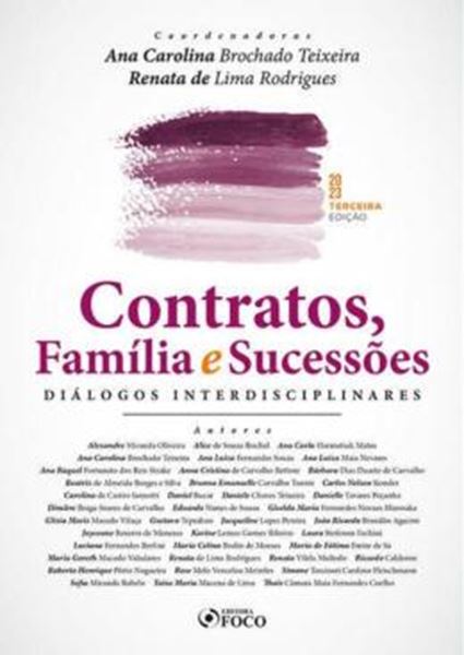 Picture of CONTRATOS, FAMILIA E SUCESSOES DIALOGOS INTERDISCIPLINARES - 3? ED - 2023