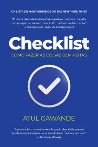 Picture of CHECKLIST - COMO FAZER AS COISAS BEM FEITAS