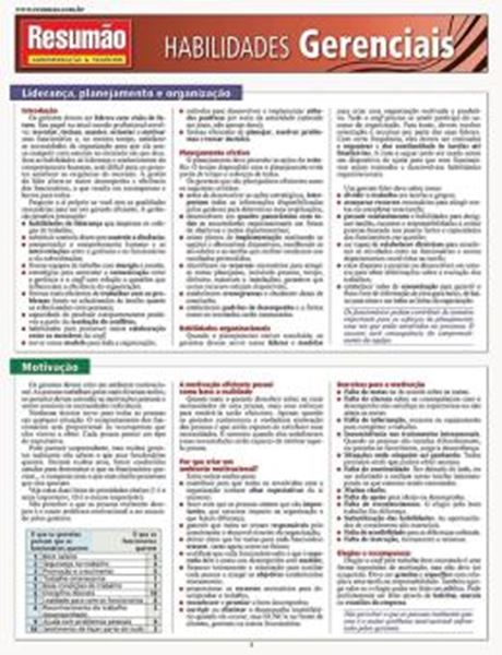 Picture of RESUMAO - HABILIDADES GERENCIAIS