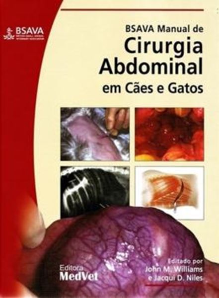Picture of BSAVA MANUAL DE CIRURGIA ABDOMINAL EM CÃES E GATOS