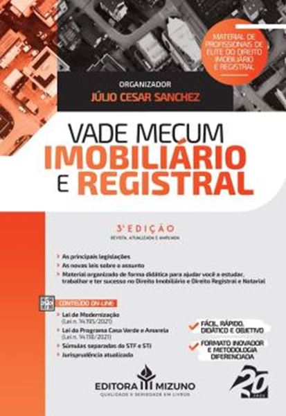 Picture of VADE MECUM IMOBILIARIO E REGISTRAL - 3ª ED