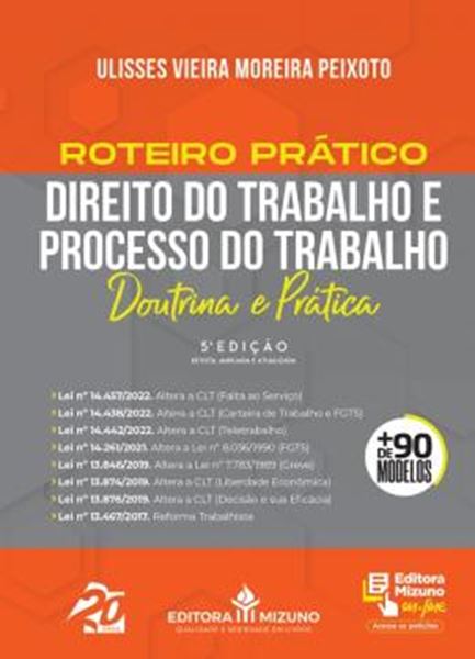 Picture of ROTEIRO PLASTICO DE DIREITO DO TRABALHO E PROCESSO DE TRABALHO - 5ª ED