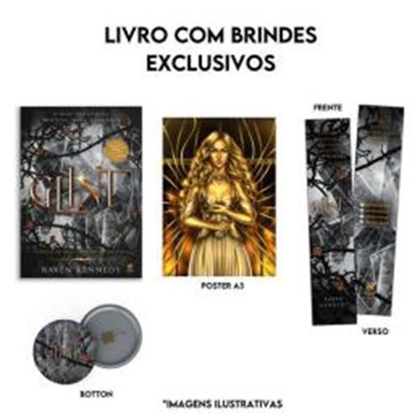 Picture of GLINT - O OURO PODE CEGAR, MENTIRAS PODEM APRISIONAR - LIVRO II - A PRISIONEIRA DOURADA + BRINDES