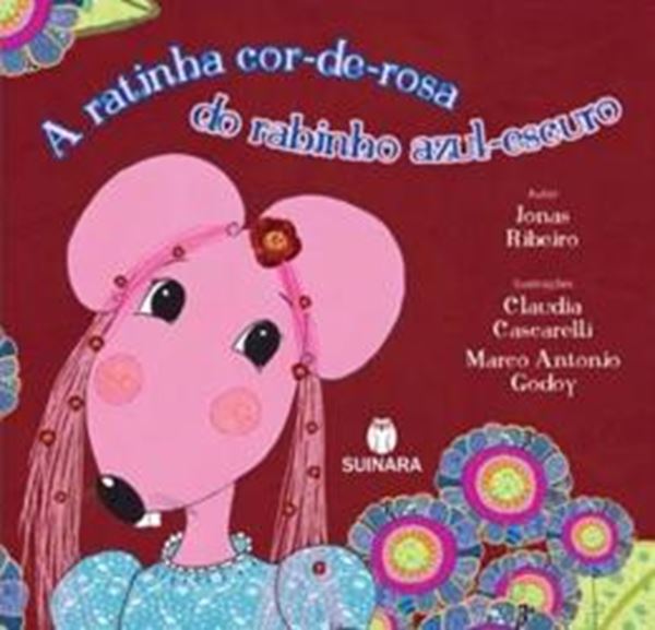 Picture of A RATINHA COR-DE-ROSA DO RABINHO AZUL-ESCURO