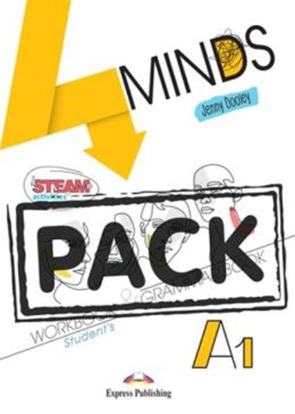 Picture of 4 MINDS A1 WORKBOOK & GRAMMAR BOOK STUDENT´S WITH DIGIBOOK APP (INTERNATIONAL)