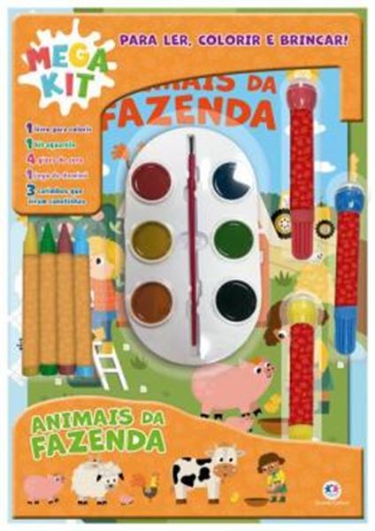 Picture of ANIMAIS DA FAZENDA - LER, COLORIR E BRINCAR