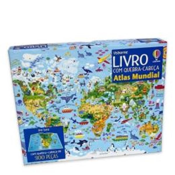 Picture of ATLAS MUNDIAL: LIVRO COM QUEBRA-CABECA