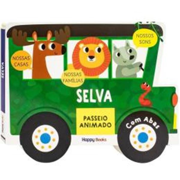 Picture of PASSEIO ANIMADO - UM LIVRO COM ABAS - SELVA