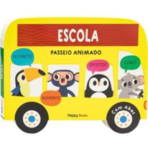 Picture of PASSEIO ANIMADO - UM LIVRO COM ABAS - ESCOLA