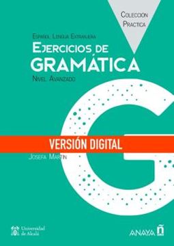 Imagem de EJERCICIOS DE GRAMATICA - NIVEL AVANZADO - DIGITAL