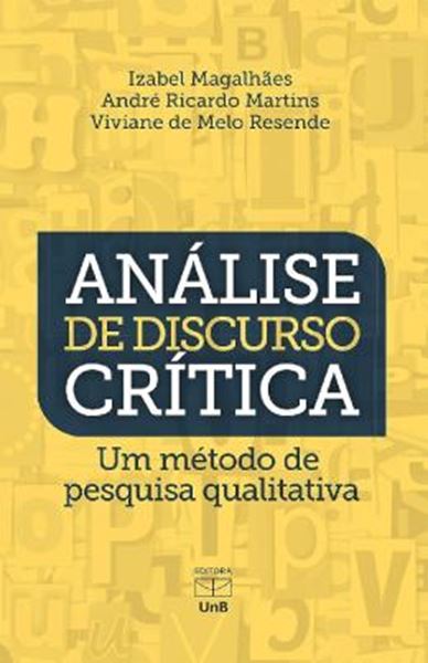 Picture of ANALISE DE DISCURSO CRITICA - UM METODO DE PESQUISA QUALITATIVA