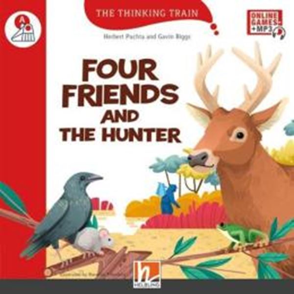 Picture of FOUR FRIENDS AND THE HUNTER - THE THINKING TRAIN - LEVEL A