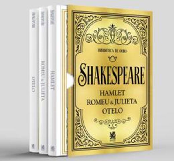 Picture of BIBLIOTECA DE OURO - SHAKESPEARE - BOX COM 3 LIVROS