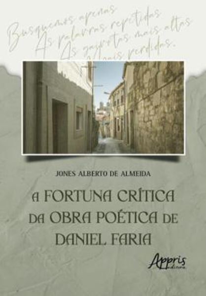 Picture of A FORTUNA CRITICA DA OBRA POETICA DE DANIEL FARIA