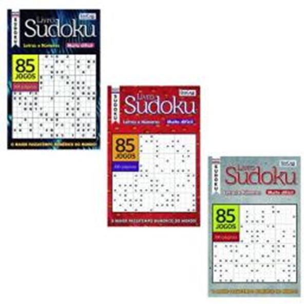 Picture of KIT 2 LIVROS SUDOKU - LETRAS E NUMEROS - VOL. 2