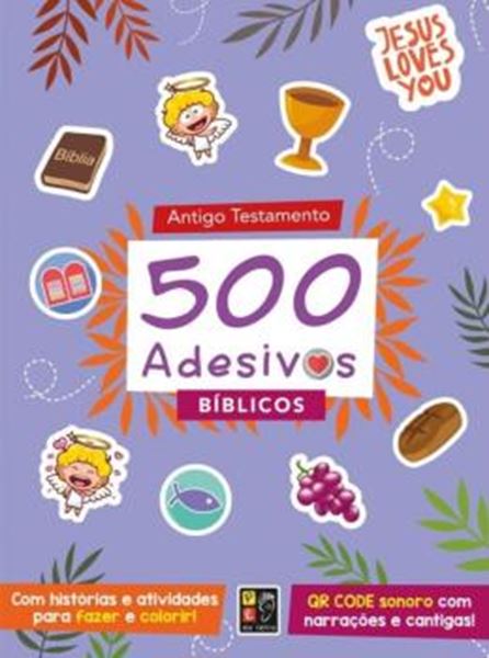 Picture of 500 ADESIVOS BIBLICOS - ANTIGO TESTAMENTO