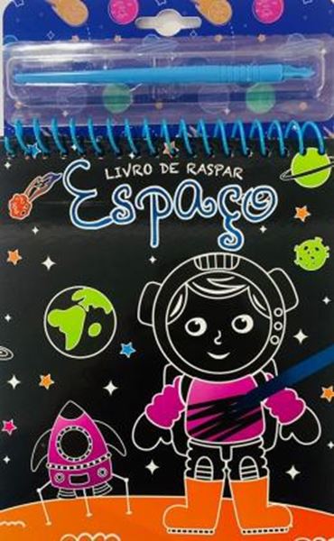 Picture of LIVRO DE RASPAR - ESPACO