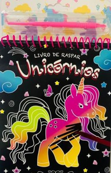 Picture of LIVRO DE RASPAR - UNICORNIOS